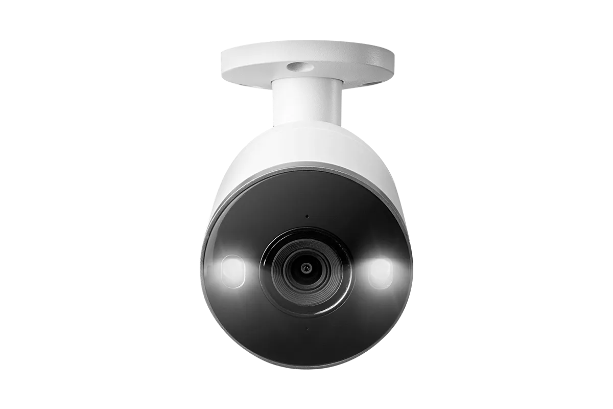 4K NVR Security System with 4 Smart Deterrence Cameras, Fusion Capabilities and Smart Motion Detection Plus