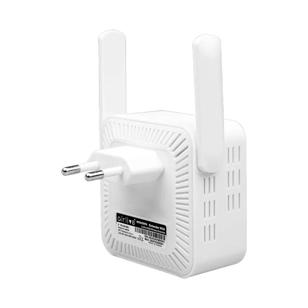 AirLive N3A Wi-Fi Range Extender 2 Antenna 300Mbps