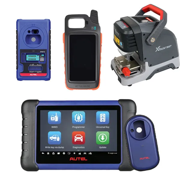 Autel - IM508S   Xhorse XP-005 Dolphin   Key Tool Max Pro   XP400 Pro - Automotive Programming Bundle