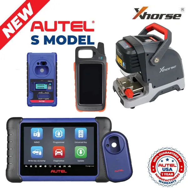 Autel - IM508S   Xhorse XP-005 Dolphin   Key Tool Max Pro   XP400 Pro - Automotive Programming Bundle