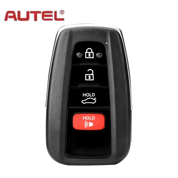 Autel - Toyota Style / 4-Button Universal Smart Key - Lock, Unlock, Trunk, Panic - 8A Chip