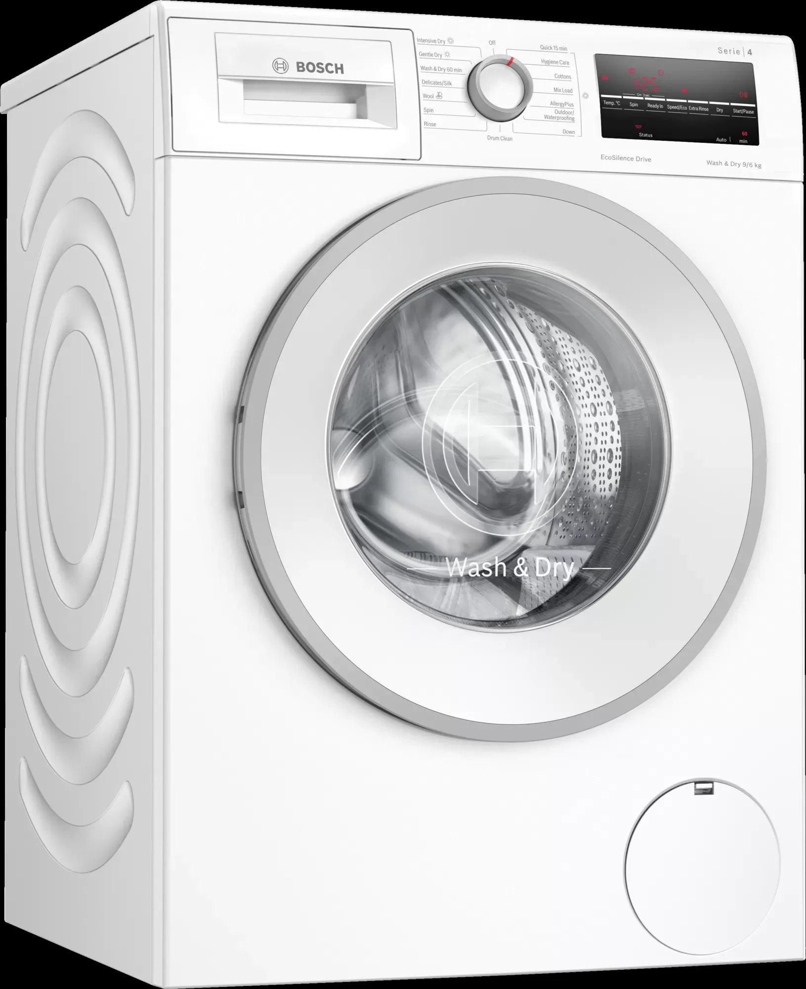 Bosch 9 kg/6 kg WNA14400IN Inverter Front Load Washer Dryer ( White, Inbuilt Heater)