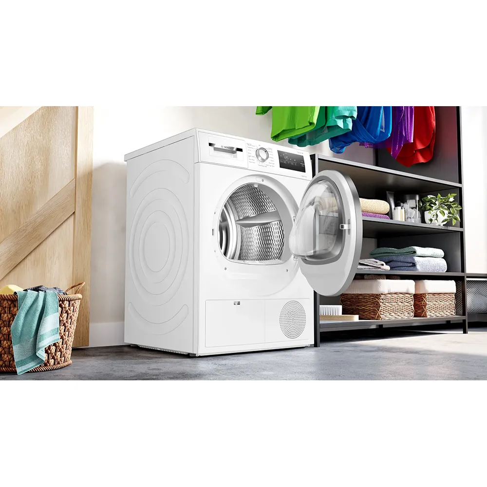 Bosch Series 4 8KG Freestanding Heat Pump Tumble Dryer - White | WTH85223GB