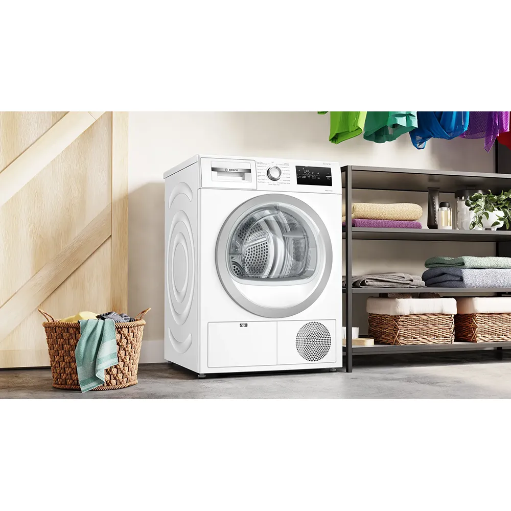 Bosch Series 4 8KG Freestanding Heat Pump Tumble Dryer - White | WTH85223GB