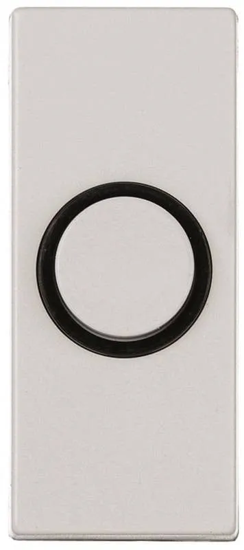 Button Door Wired Surface Wht