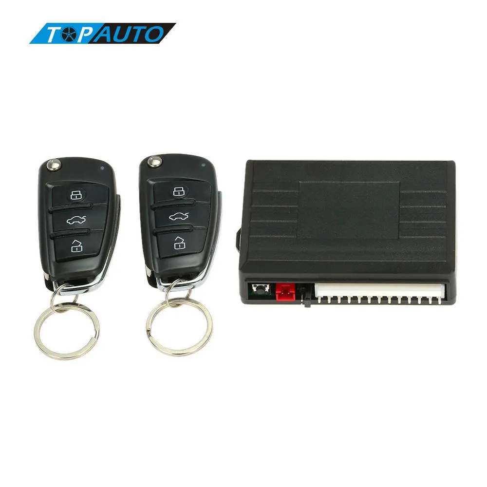 Car Alarm Door Central Locking Car-styling Key for Audi Keychain