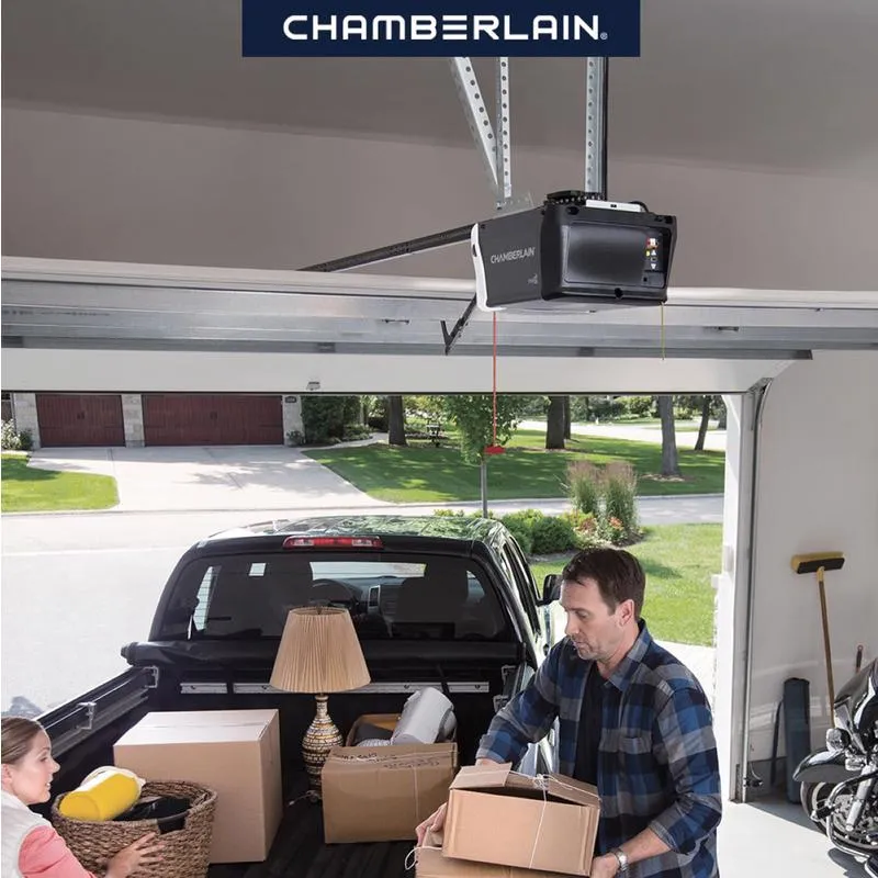 Chamberlain 1/2 HP Chain Drive WiFi Compatible Smart-Enabled Garage Door Opener