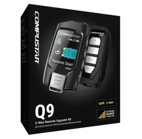 Compustar Q9 SS 2-Way LCD Remote Starter Package