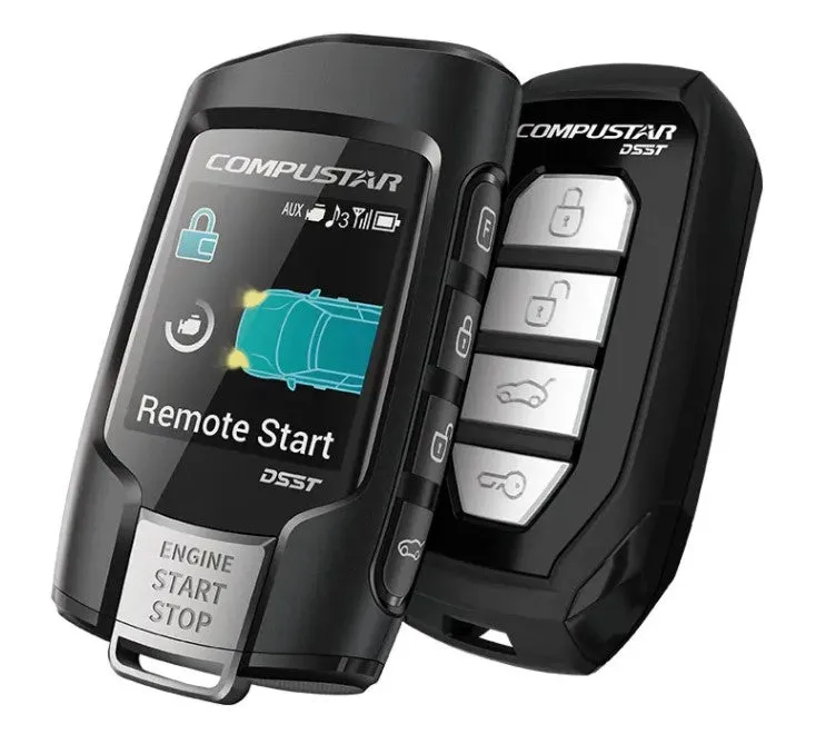 Compustar Q9 SS 2-Way LCD Remote Starter Package