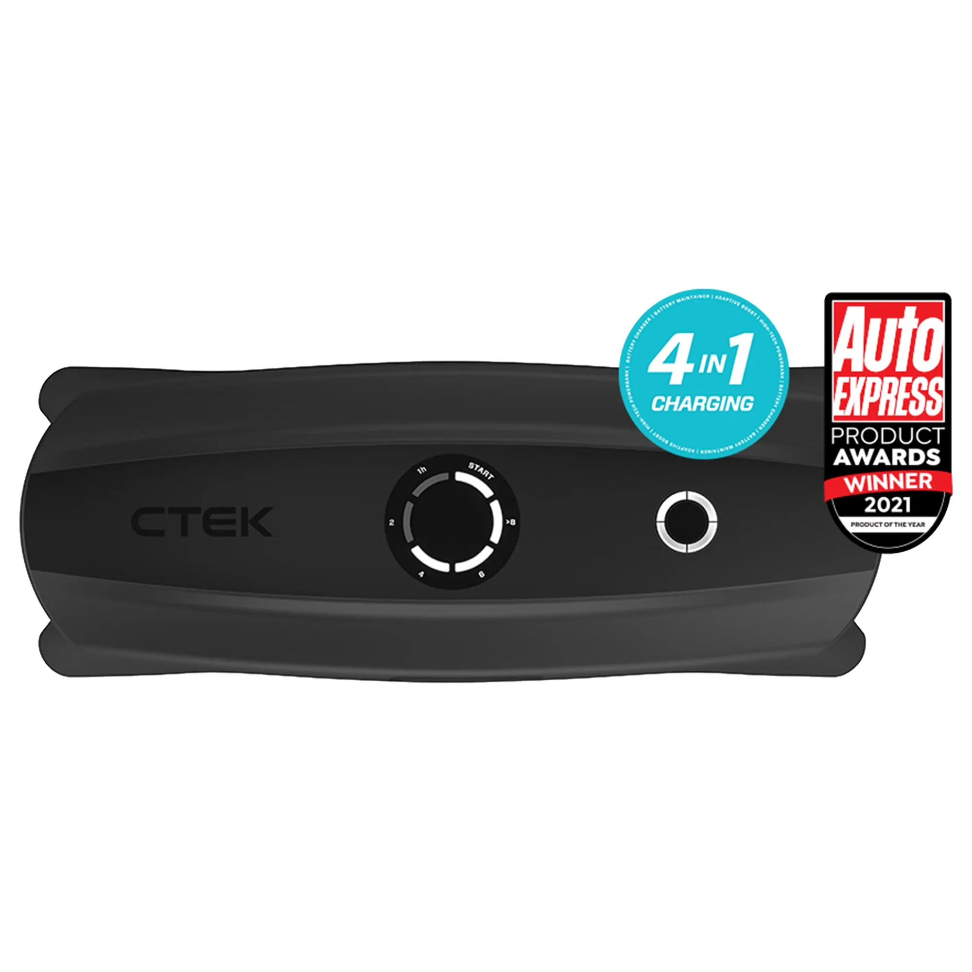 CTEK CS FREE - Multi-functional 4-in-1 portable battery charger with Adaptive Boost technology