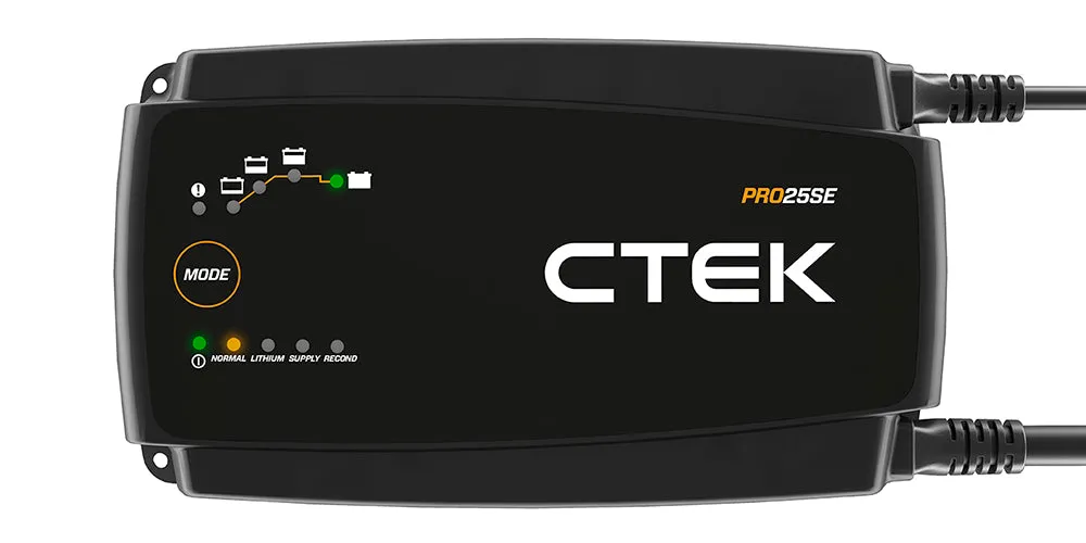 CTEK PRO25SE (25SE model) UK 12V (include 6 meters cable with Wall Bracket)