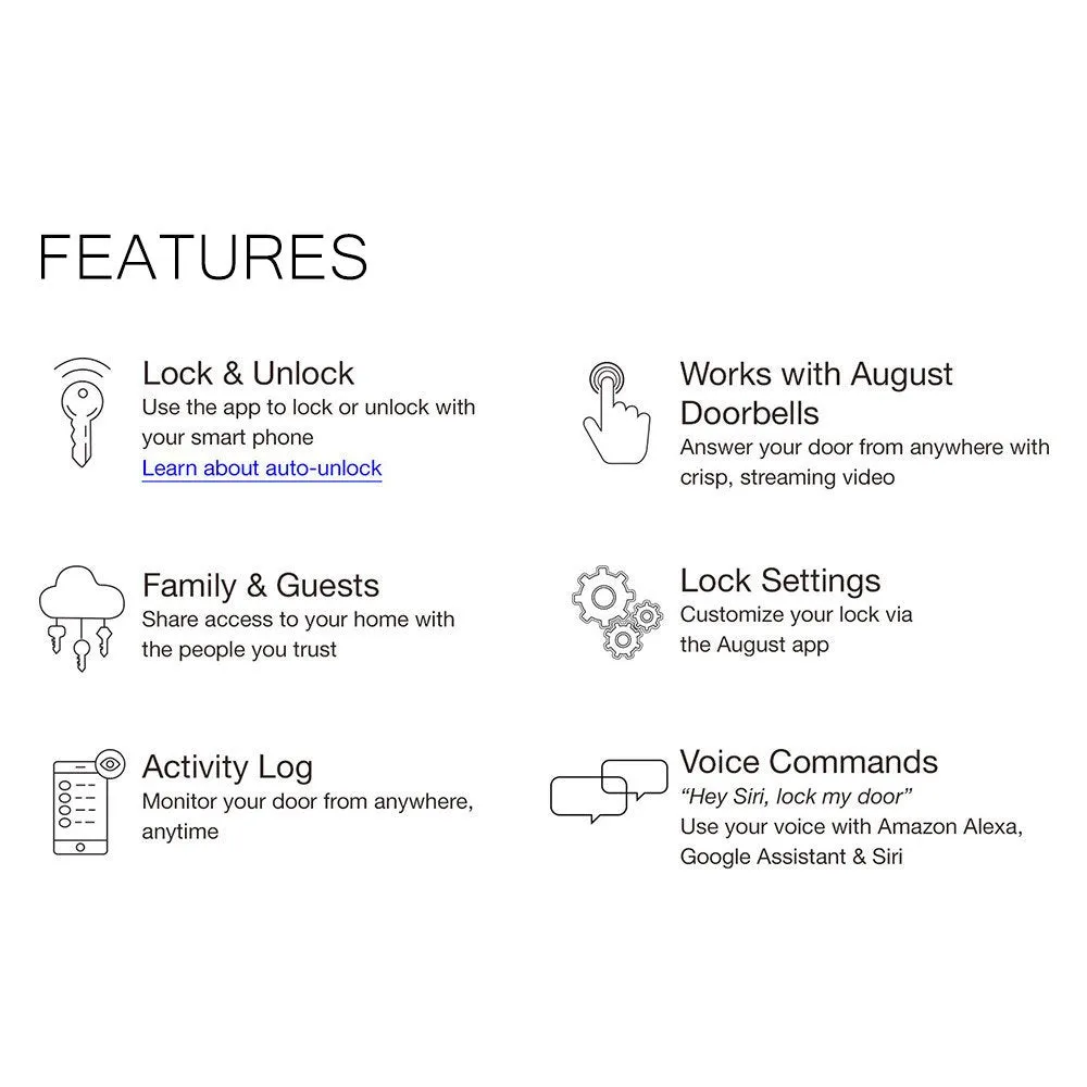 EMPowered Deadbolts - Empowered Low Profile Single Cylinder Deadbolt Connected by August in Satin Nickel - Emtek Hardware