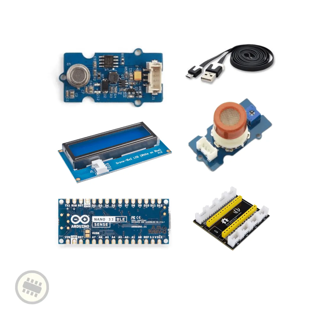 Environment Monitoring Kit with Arduino Nano 33 BLE Sense