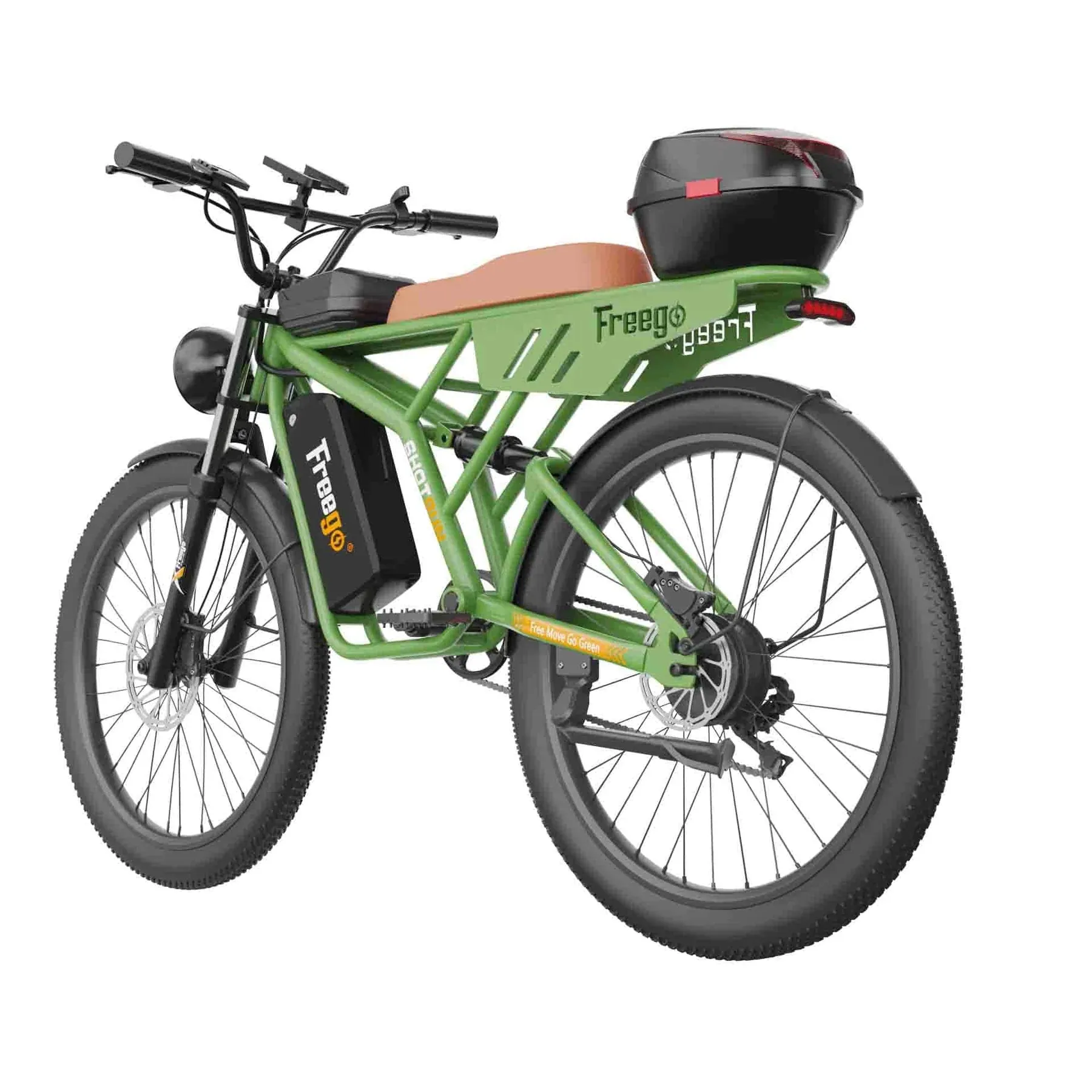 Freego 500W Shotgun Neo F4 Cargo Mountain Electric Bike