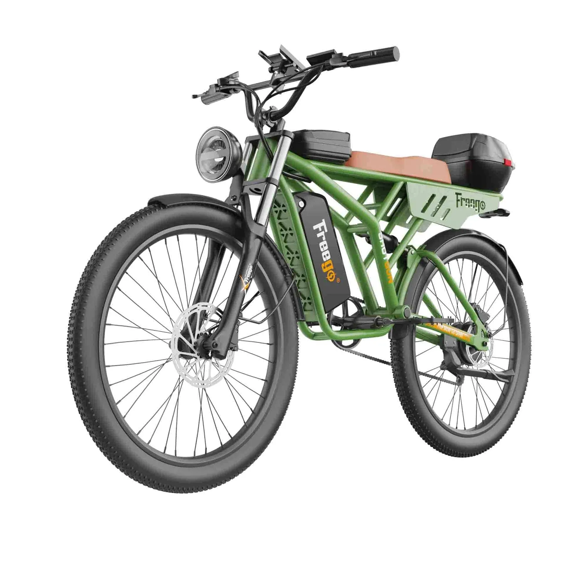 Freego 500W Shotgun Neo F4 Cargo Mountain Electric Bike