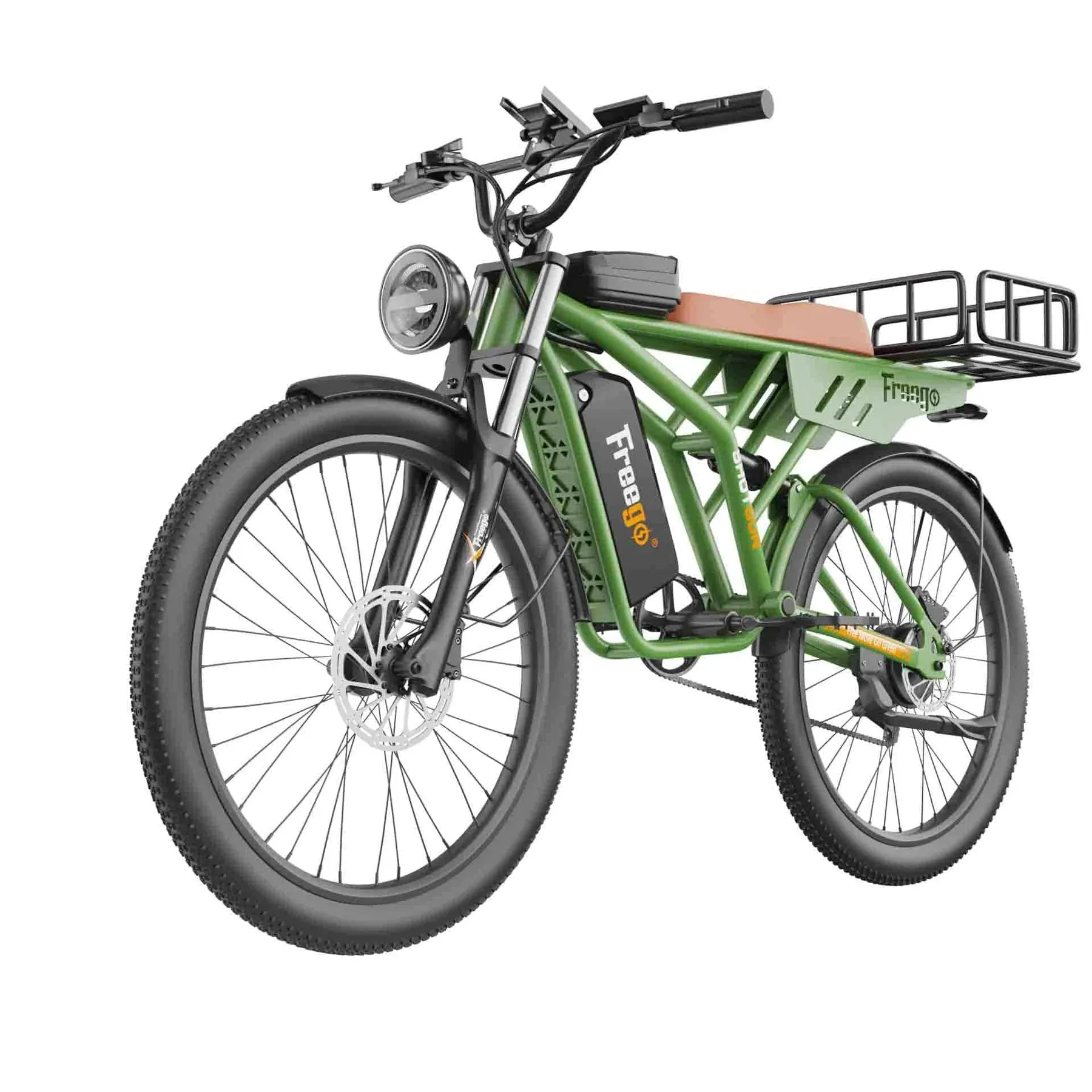 Freego 500W Shotgun Neo F4 Cargo Mountain Electric Bike