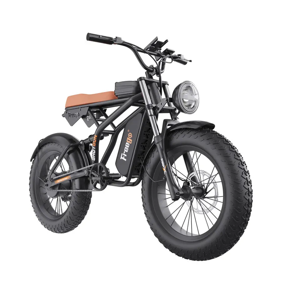 Freego 750W 48V F1 Off-Road Mountain Fat Tire Electric Bike