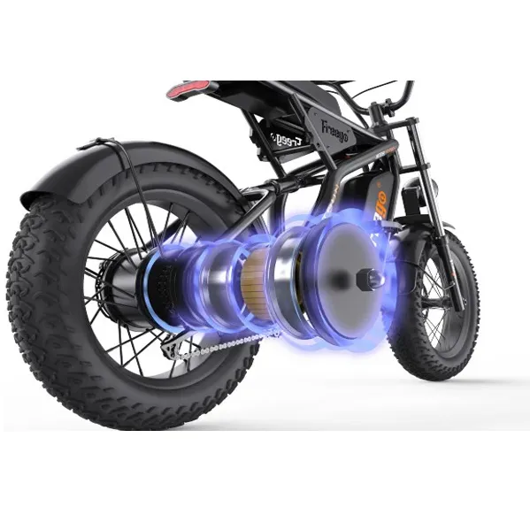 Freego 750W 48V F1 Off-Road Mountain Fat Tire Electric Bike