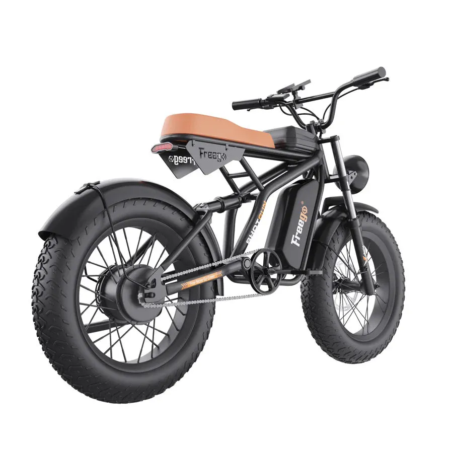 Freego 750W 48V F1 Off-Road Mountain Fat Tire Electric Bike