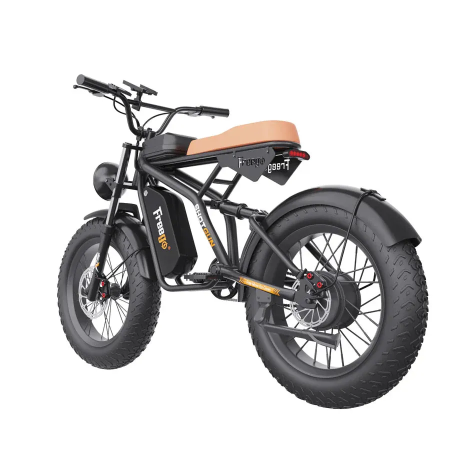 Freego 750W 48V F1 Off-Road Mountain Fat Tire Electric Bike