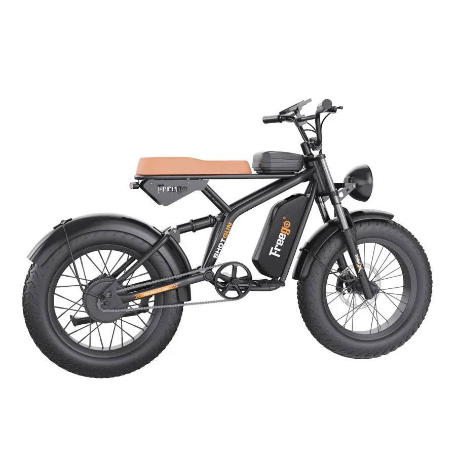 Freego 750W 48V F1 Off-Road Mountain Fat Tire Electric Bike