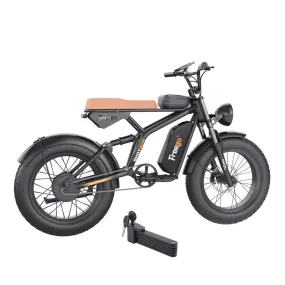 Freego 750W 48V F1 Off-Road Mountain Fat Tire Electric Bike