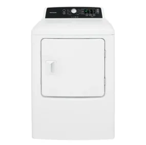 Frigidaire 6.7 Cu. Ft. Free Standing Electric Dryer-White