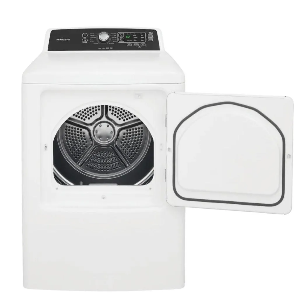 Frigidaire 6.7 Cu. Ft. Free Standing Electric Dryer-White