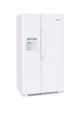 Frigidaire GLSE25V8GW Side By Side Refrigerator for 220/240 Volt