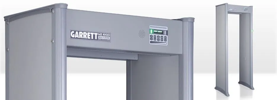 Garrett MZ 6100 Walk-Through Metal Detector