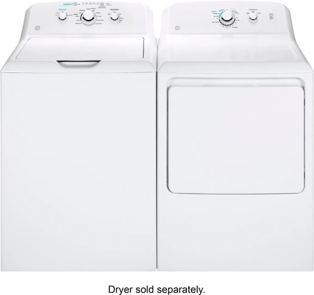 GE - 4.2 cu. ft. Capacity Washer with Stainless Steel Basket