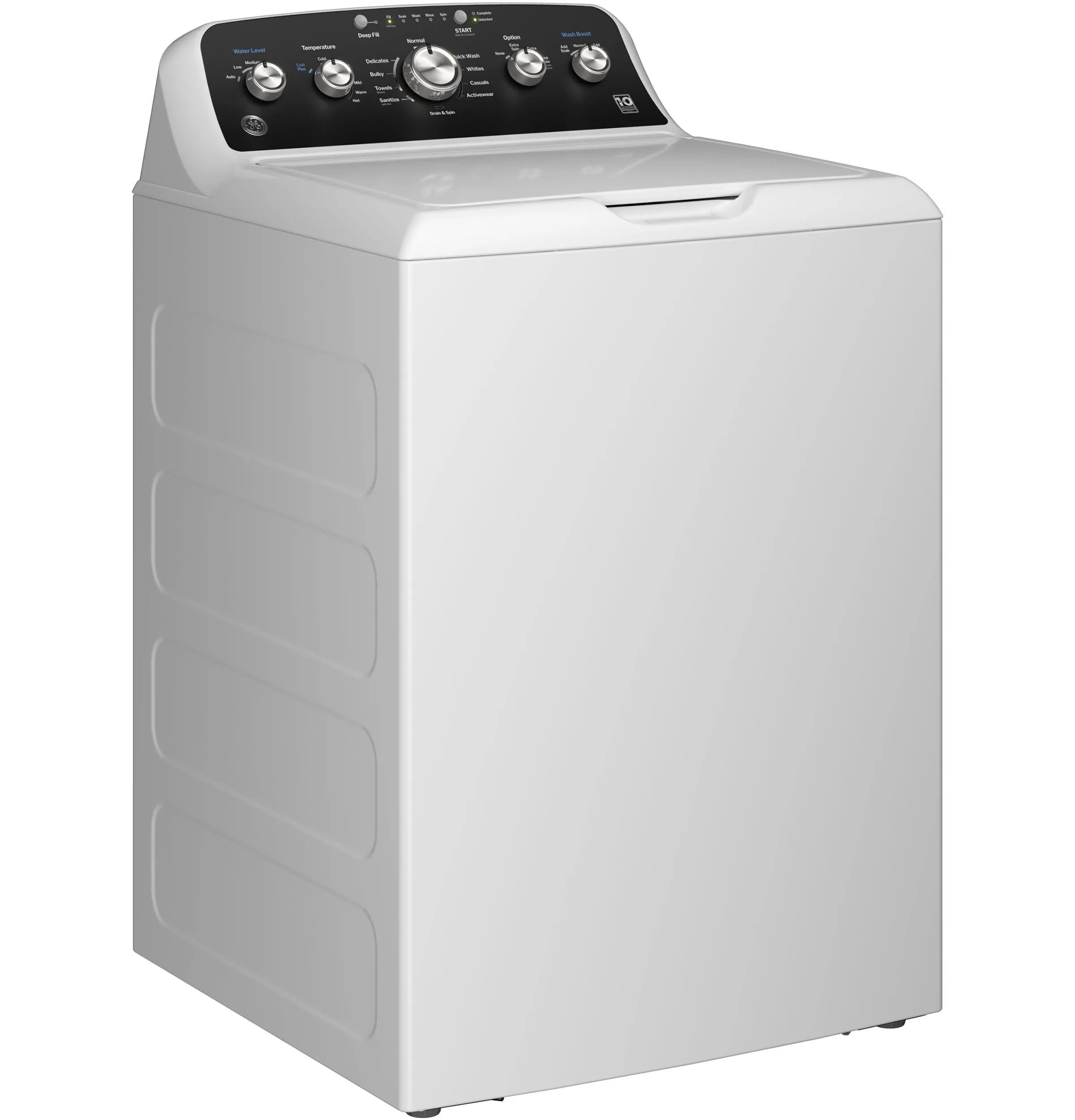 GTW480ASWWB GE® 4.6 cu. ft. Capacity Washer with Stainless Steel&#x00A0;Basket,Cold&#x00A0;Plus and Wash Boost&#x200B;