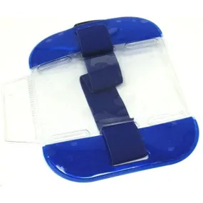 ID / SIA Licence Badge Holder - Arm Band Blue