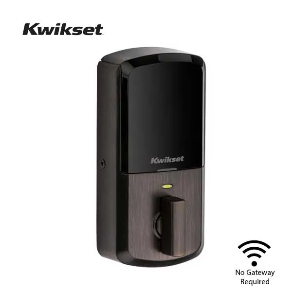 Kwikset - Halo 938 - Electronic Deadbolt - Wi-Fi - SmartKey Technology - 11P - Venetian Bronze