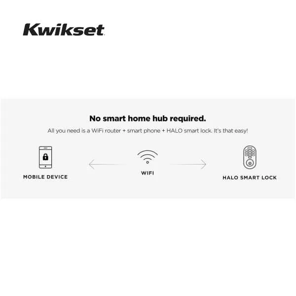 Kwikset - Halo 938 - Electronic Deadbolt - Wi-Fi - SmartKey Technology - 11P - Venetian Bronze