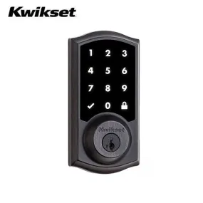 Kwikset - SmartCode  916TRL - Traditional Electronic Deadbolt - Zigbee Technology - US11P - Venetian Bronze - Grade 2