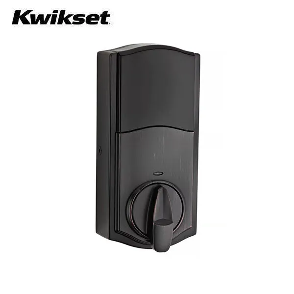 Kwikset - SmartCode  916TRL - Traditional Electronic Deadbolt - Zigbee Technology - US11P - Venetian Bronze - Grade 2