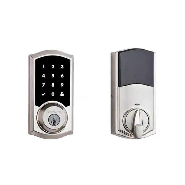 Kwikset - SmartCode  916TRL - Traditional Electronic Deadbolt - Zigbee Technology - US15 - Satin Nickel - Grade 2