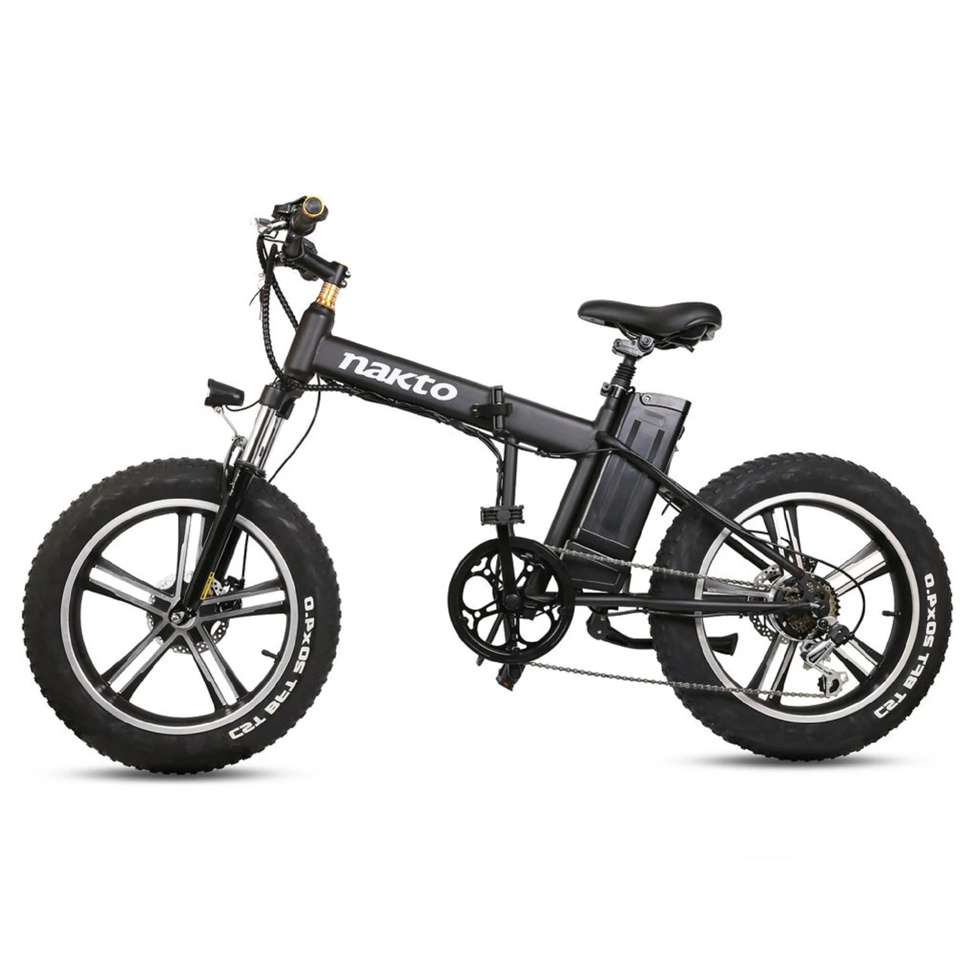 Nakto 350W Folding Mini Cruiser Fat Tire Electric Bike