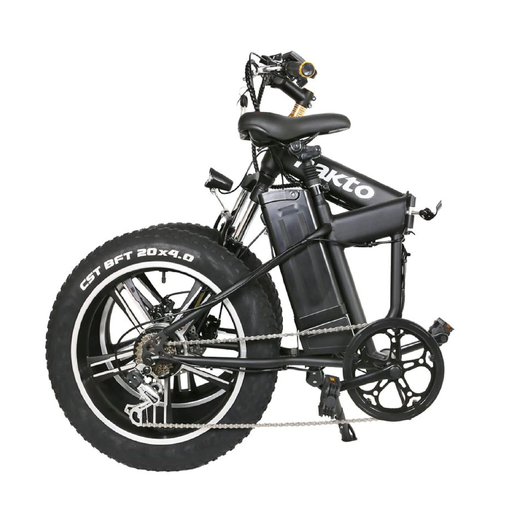 Nakto 350W Folding Mini Cruiser Fat Tire Electric Bike