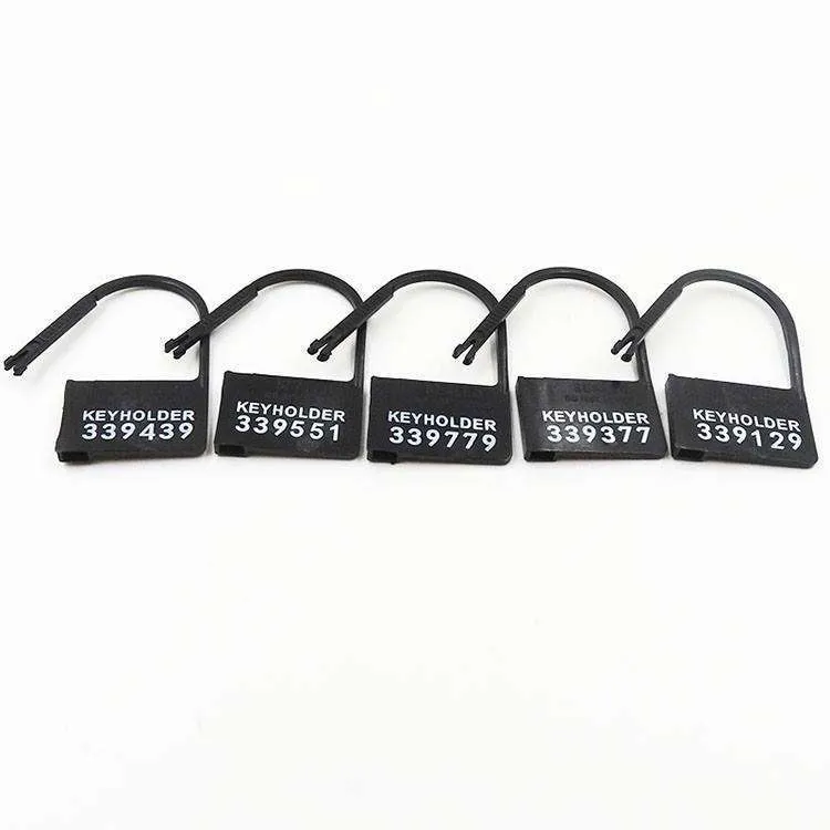 Numbered Plastic Chastity Locks x 5pc