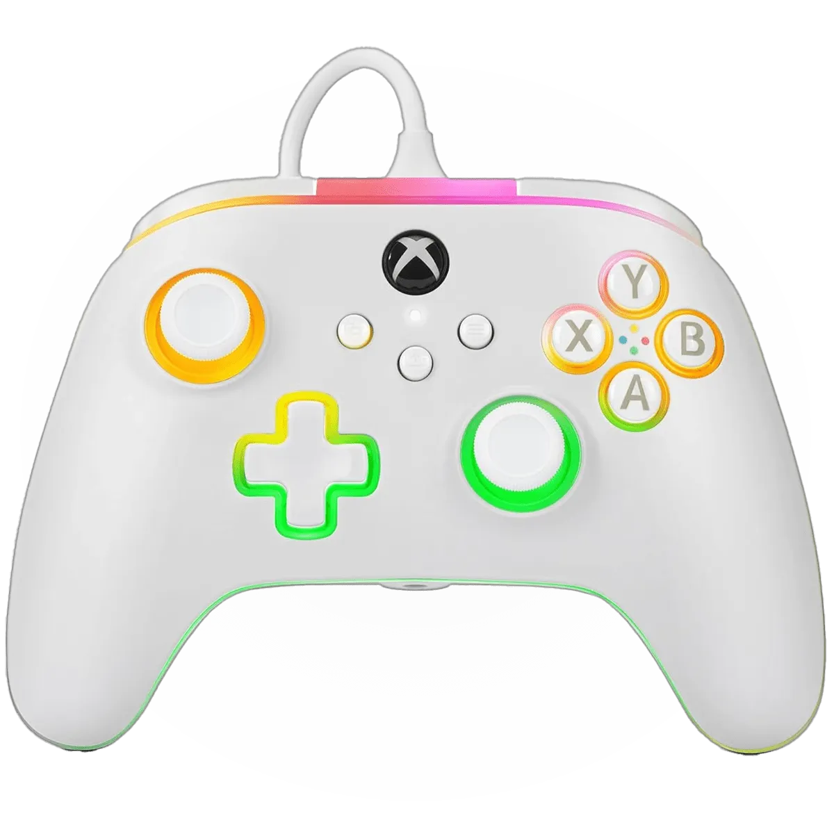 PowerA Advantage Wired Controller for Xbox Series X|S with Lumectra - White