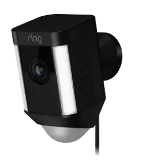 Ring Spotlight  Hardwired Cam - Black