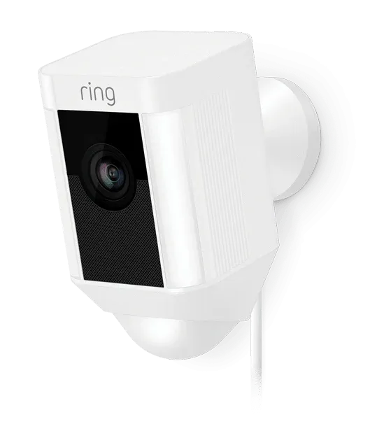 Ring Spotlight  Hardwired Cam - White