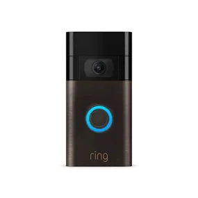 Ring Video Doorbell – 1080p HD video, improved motion detection, easy installation – Venetian Bronze