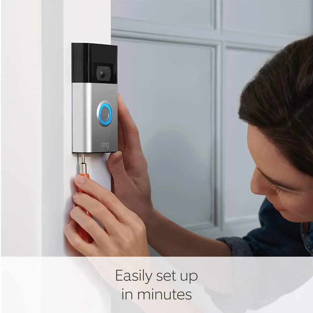 Ring Video Doorbell 2020 HD 1080p Camera (2nd Gen) - Venetian Bronze