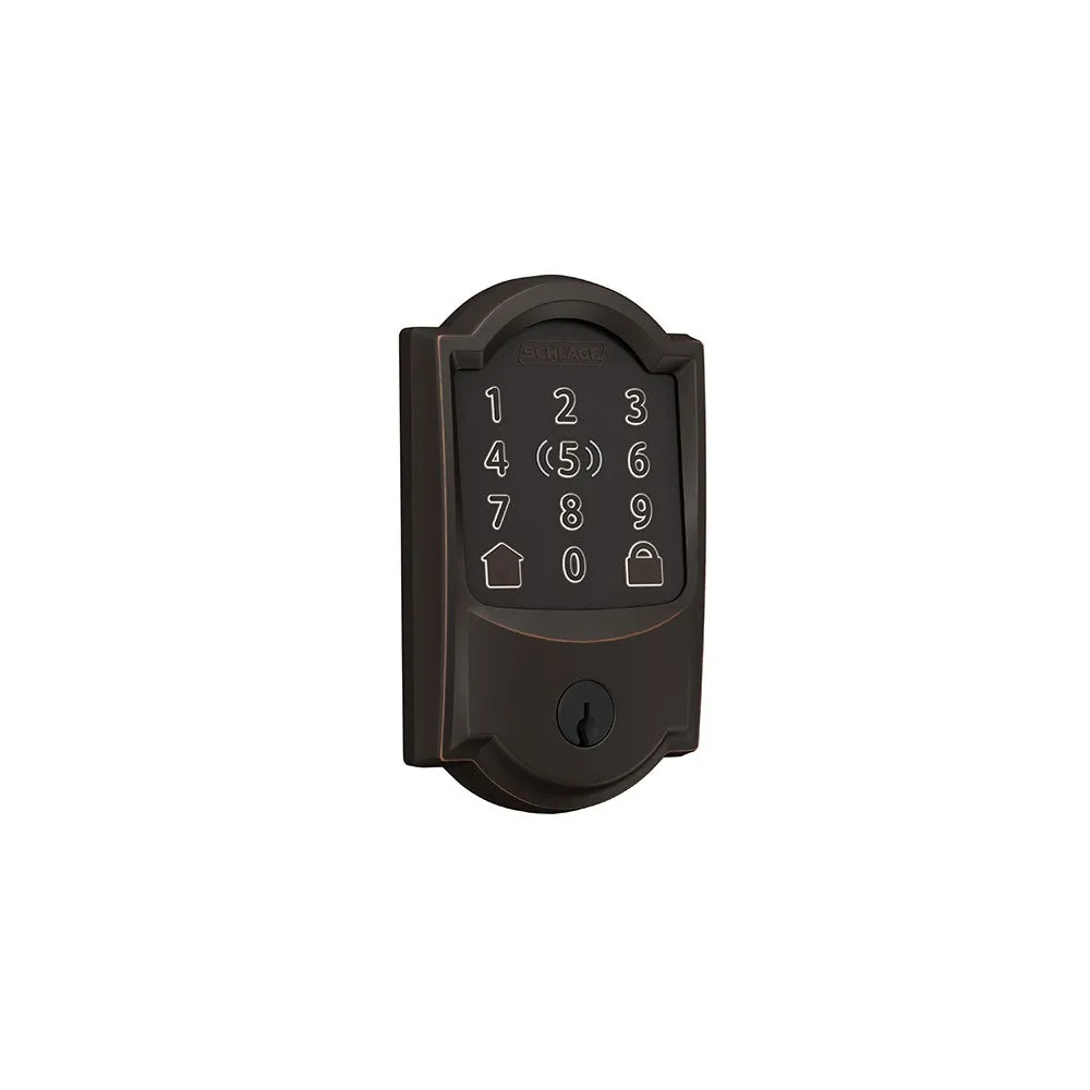 Schlage Encode Plus™ Smart WiFi Deadbolt with Camelot Trim