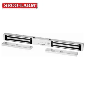 Seco-Larm - Double Door Maglock - 600 lb Holding Force per Door - Sensor LED - UL Listed