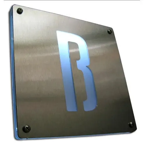 Stainless Steel Backlit House Number or Letter