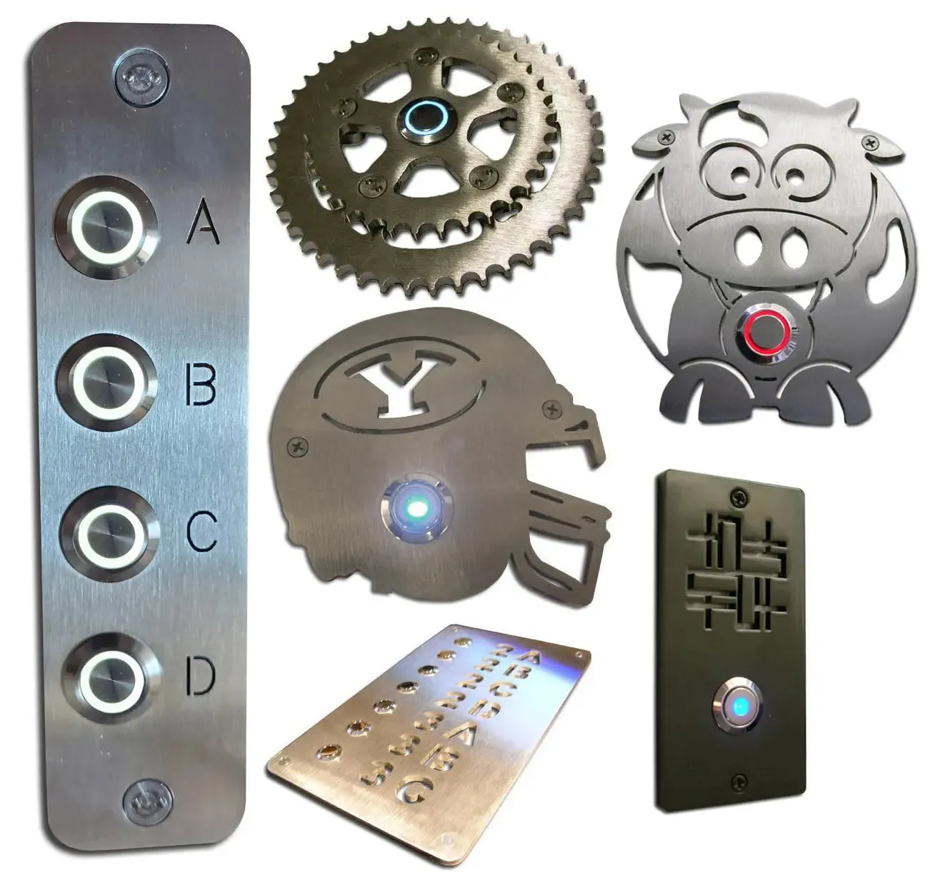 Stainless Steel Custom Design Your Own Doorbell Units